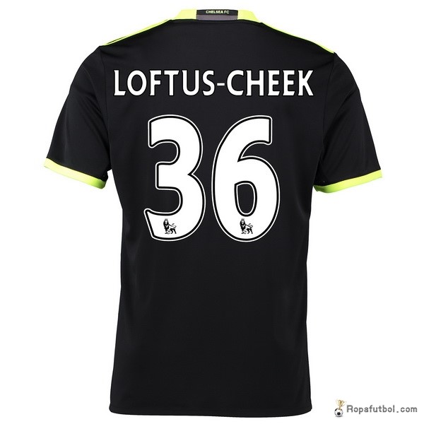 Camiseta Chelsea Replica Segunda Ropa Loftus Cheek 2016/17 Negro